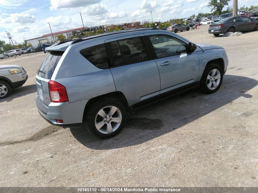 2013 Jeep Compass Sport VIN: 1C4NJDAB6DD238864 Lot: 20165110