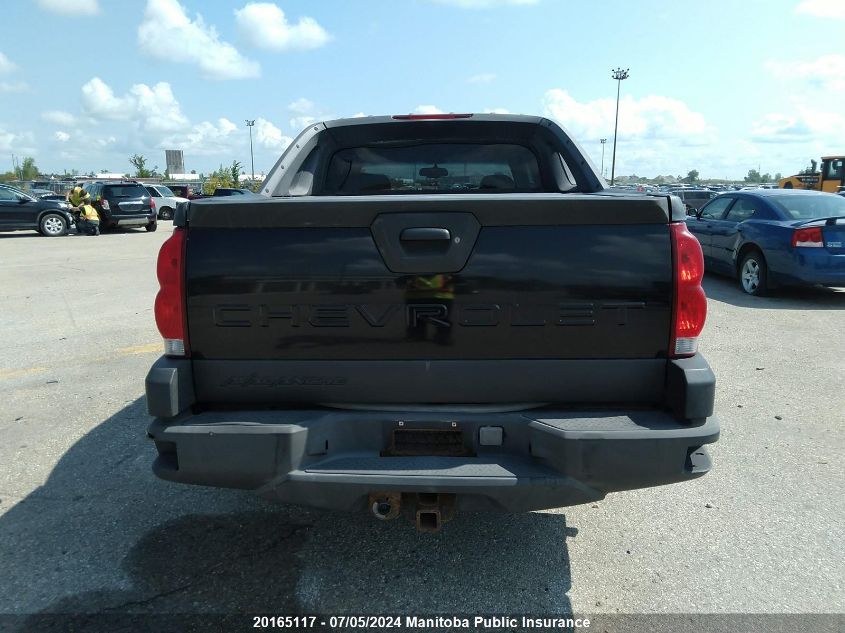 2004 Chevrolet Avalanche 1500 VIN: 3GNEK12T34G305319 Lot: 20165117