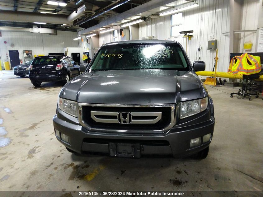 2009 Honda Ridgeline Dx VIN: 2HJYK16509H002602 Lot: 20165135