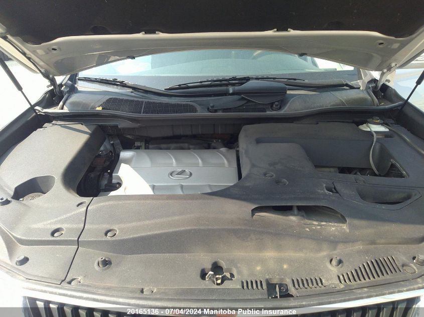 2010 Lexus Rx350 VIN: 2T2BK1BA6AC007536 Lot: 20165136