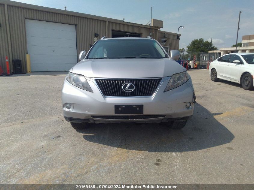 2010 Lexus Rx350 VIN: 2T2BK1BA6AC007536 Lot: 20165136