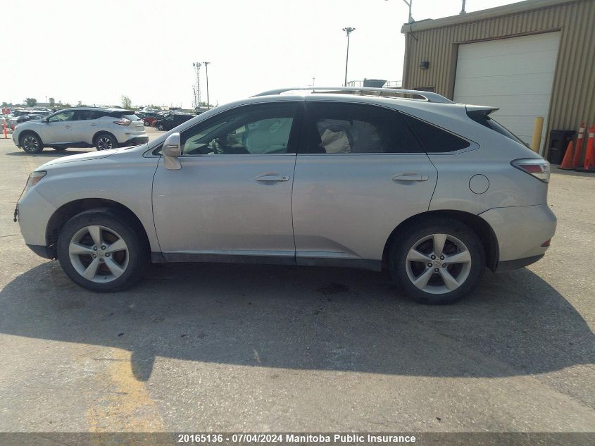2010 Lexus Rx350 VIN: 2T2BK1BA6AC007536 Lot: 20165136