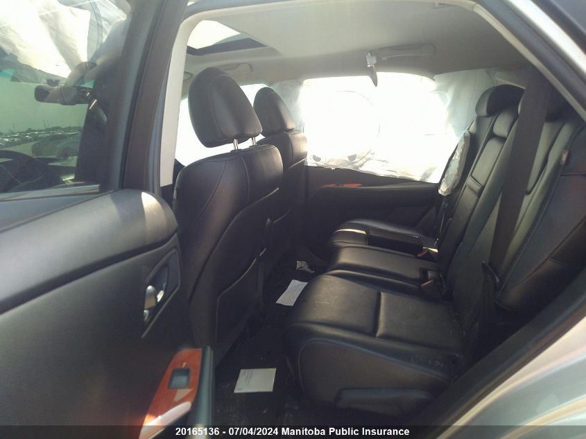 2010 Lexus Rx350 VIN: 2T2BK1BA6AC007536 Lot: 20165136