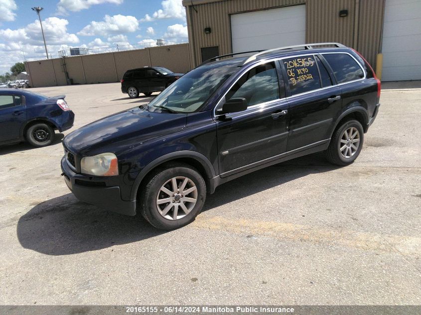 2006 Volvo Xc 90 2.5T VIN: YV4CZ592361288522 Lot: 20165155