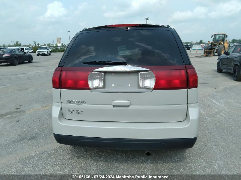 2006 Buick Rendezvous Cx Plus VIN: 3G5DA03L96S506987 Lot: 20165166