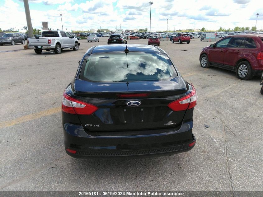 2013 Ford Focus Se VIN: 1FADP3F22DL293305 Lot: 20165181