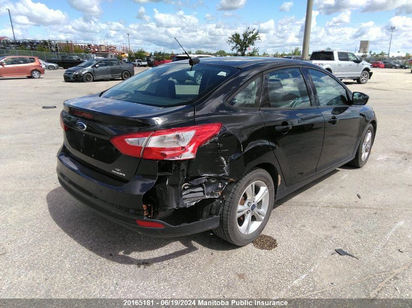 2013 Ford Focus Se VIN: 1FADP3F22DL293305 Lot: 20165181