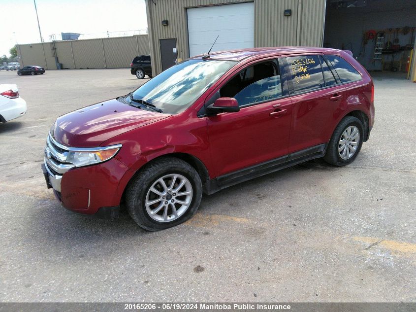 2013 Ford Edge Sel Ecoboost VIN: 2FMDK3J97DBC27681 Lot: 20165206