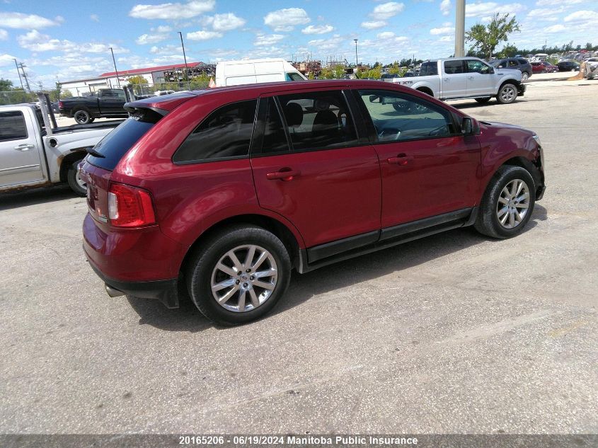 2013 Ford Edge Sel Ecoboost VIN: 2FMDK3J97DBC27681 Lot: 20165206