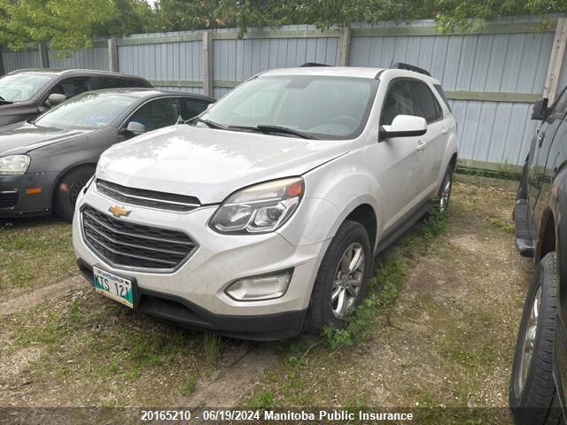 2016 Chevrolet Equinox Lt VIN: 2GNFLFEK7G6318284 Lot: 20165210