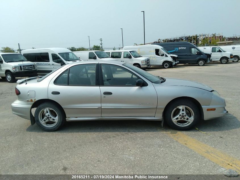 2005 Pontiac Sunfire Slx VIN: 3G2JB52F05S121435 Lot: 20165211