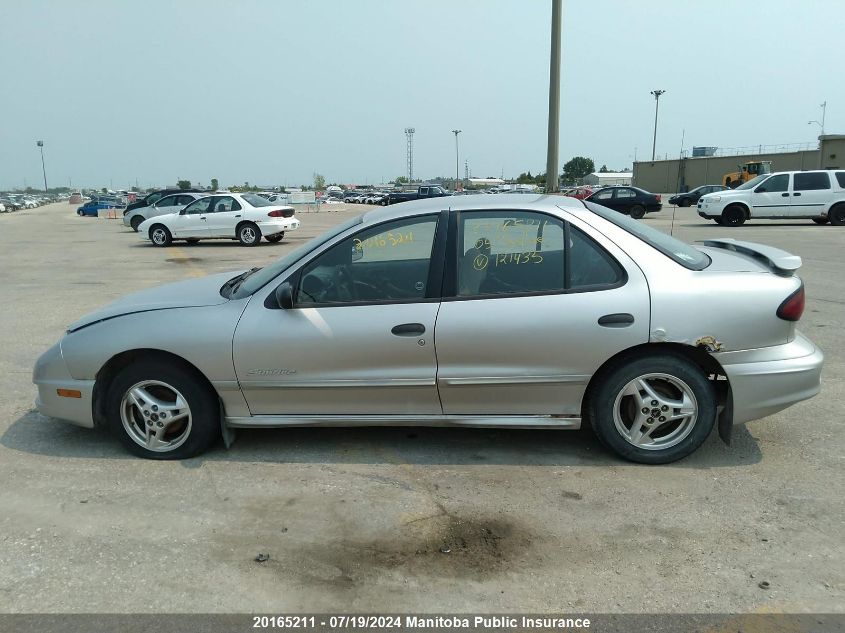 2005 Pontiac Sunfire Slx VIN: 3G2JB52F05S121435 Lot: 20165211