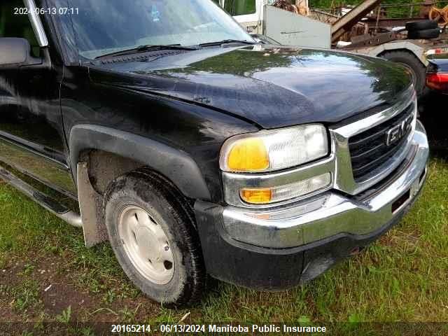 2003 GMC Sierra 1500 Ext Cab VIN: 2GTEK19T331288706 Lot: 20165214