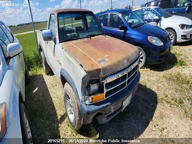 1992 Dodge Dakota VIN: 1B7FL26X6NS593537 Lot: 20165216