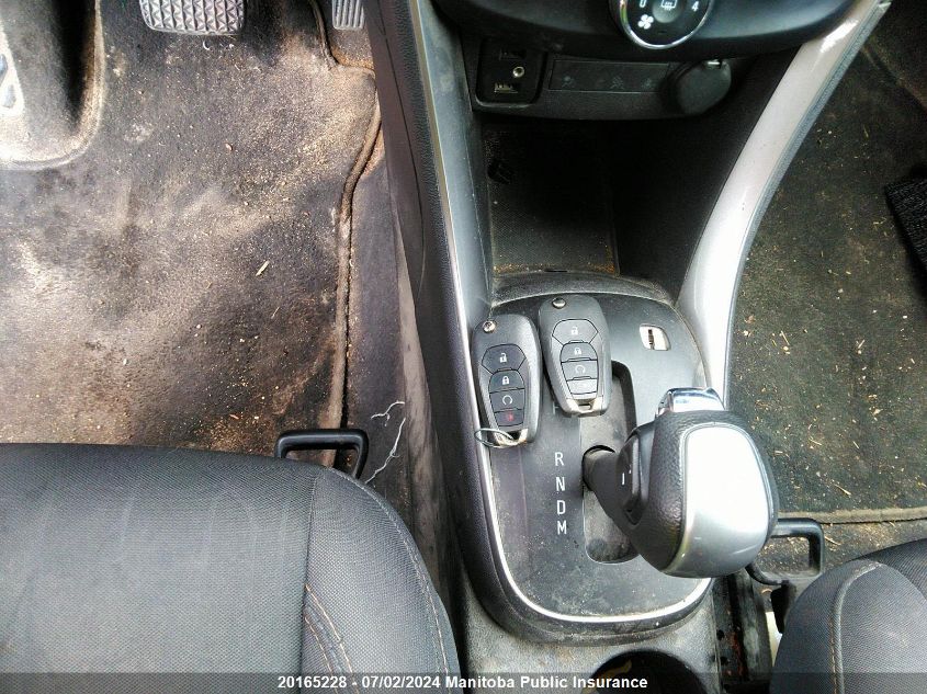 2019 Chevrolet Trax Lt VIN: 3GNCJPSB4KL117899 Lot: 20165228