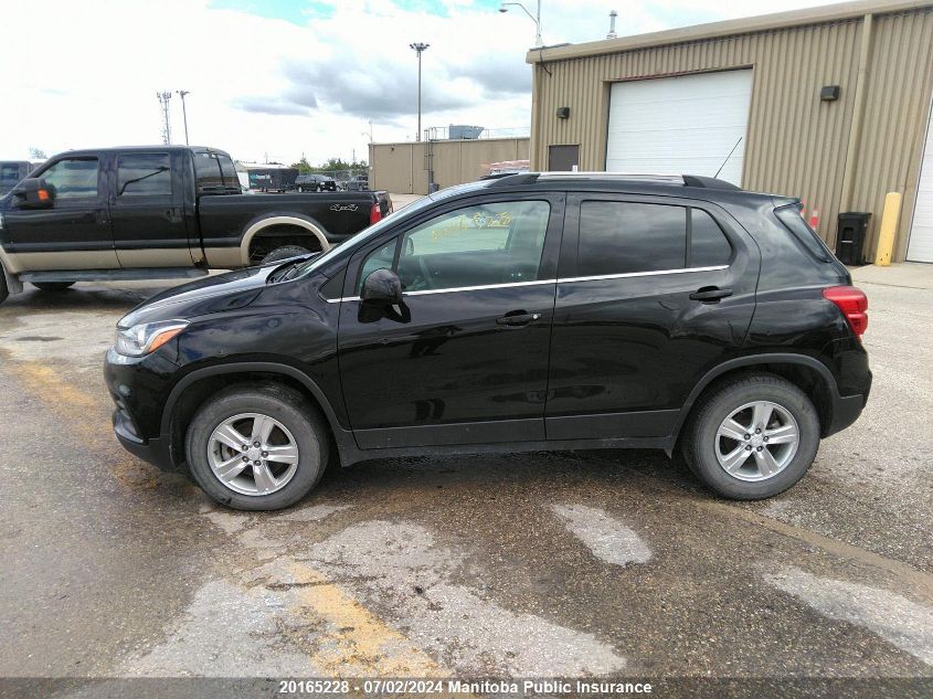 2019 Chevrolet Trax Lt VIN: 3GNCJPSB4KL117899 Lot: 20165228