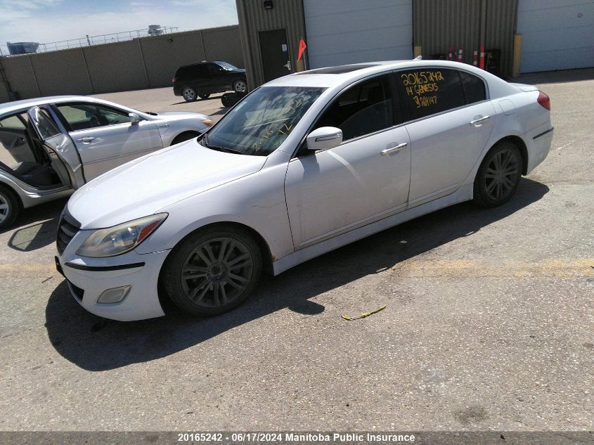 2014 Hyundai Genesis V6 VIN: KMHGC4DD2EU264147 Lot: 20165242