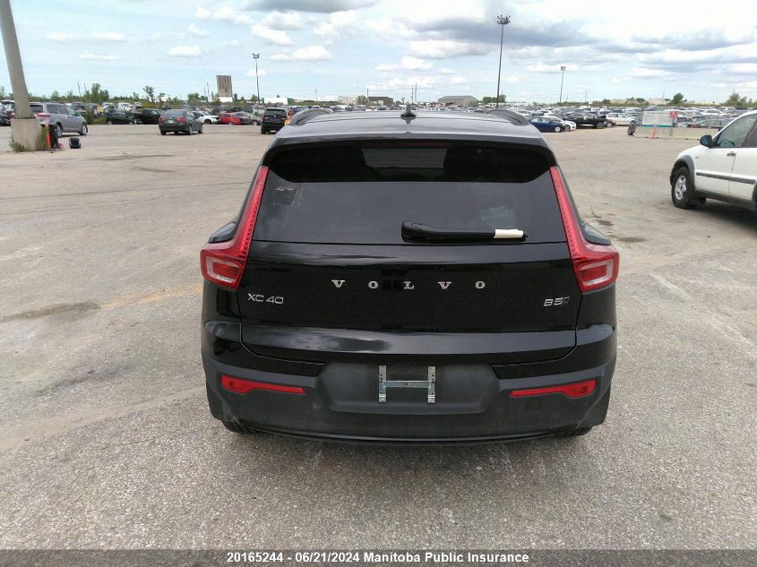 2024 Volvo Xc40 Ultimate B5 VIN: YV4L12UM6R2270335 Lot: 20165244