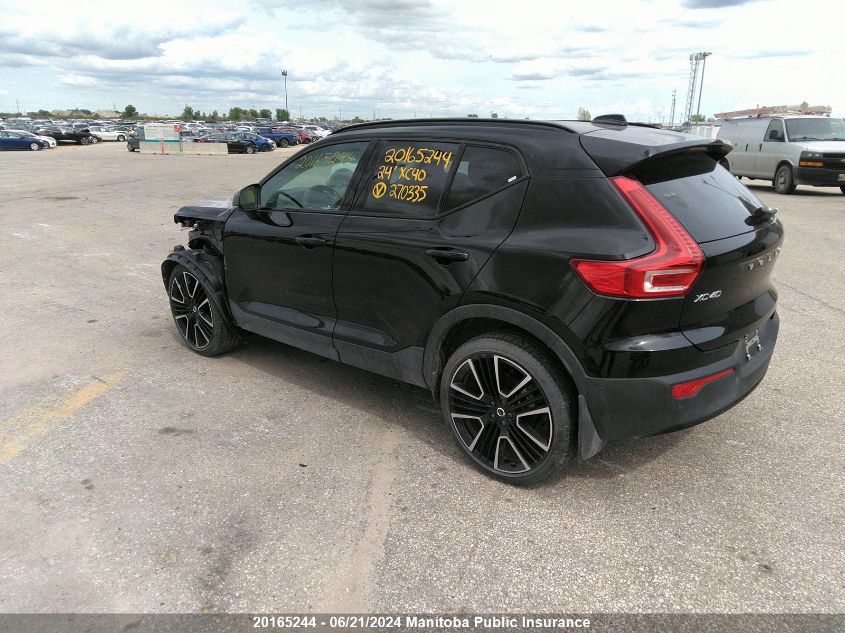 2024 Volvo Xc40 Ultimate B5 VIN: YV4L12UM6R2270335 Lot: 20165244