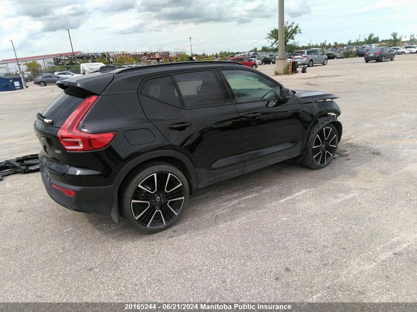 2024 Volvo Xc40 Ultimate B5 VIN: YV4L12UM6R2270335 Lot: 20165244