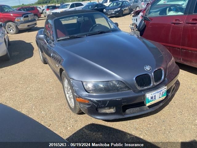 2000 BMW Z3 2.8 VIN: 4USCH3349YLF42369 Lot: 20165263