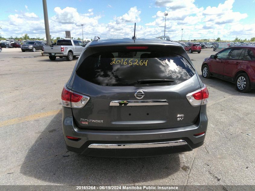 2016 Nissan Pathfinder Sv VIN: 5N1AR2MM1GC661768 Lot: 20165264