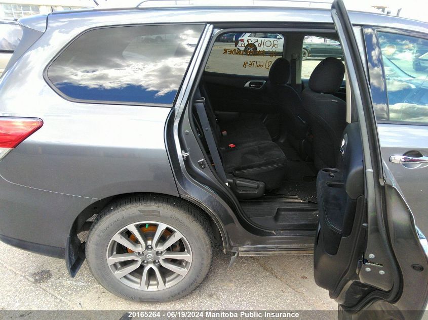 2016 Nissan Pathfinder Sv VIN: 5N1AR2MM1GC661768 Lot: 20165264