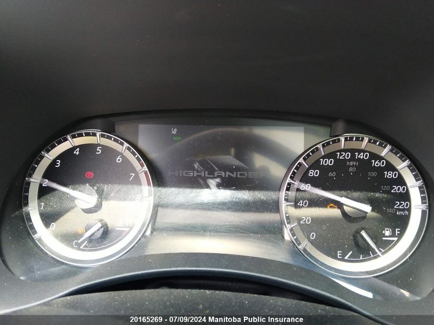 2022 Toyota Highlander Limited V6 VIN: 5TDFZRBH1NS161744 Lot: 20165269