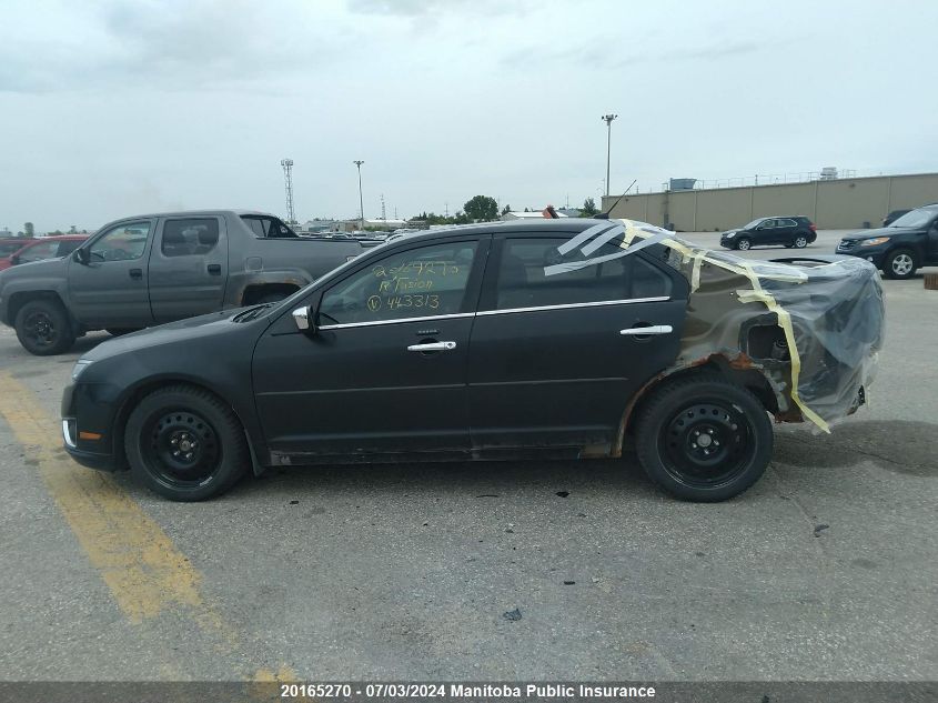 2012 Ford Fusion Sel VIN: 3FAHP0JA9CR443313 Lot: 20165270