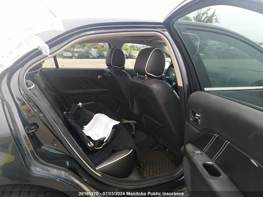 2012 Ford Fusion Sel VIN: 3FAHP0JA9CR443313 Lot: 20165270