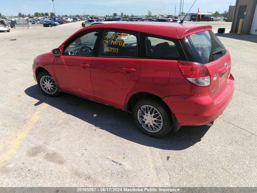 2004 Toyota Matrix Xr VIN: 2T1KR32E24C829513 Lot: 20165287