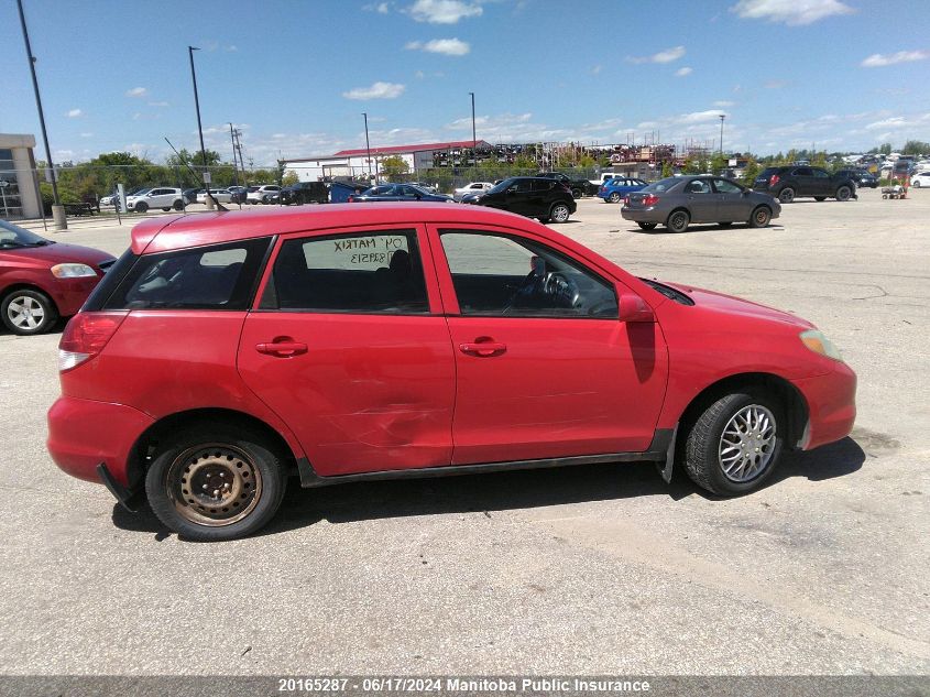 2004 Toyota Matrix Xr VIN: 2T1KR32E24C829513 Lot: 20165287