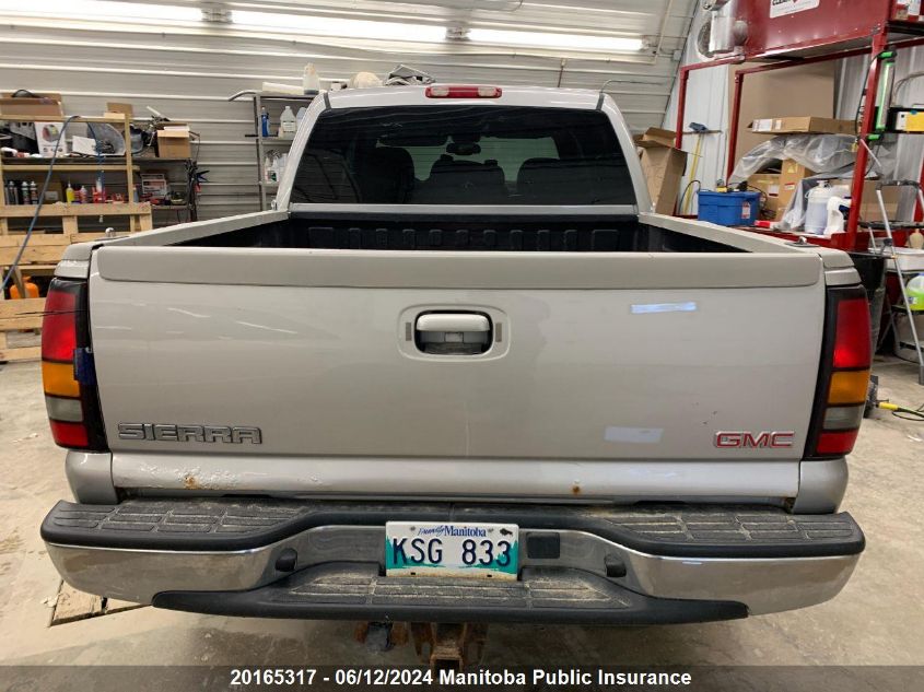 2006 GMC Sierra K1500 Denali VIN: 2GTEK63N461154797 Lot: 20165317