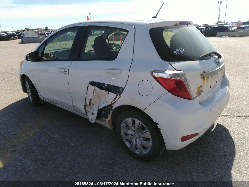 2013 Toyota Yaris Le VIN: JTDKTUD32DD558913 Lot: 20165324