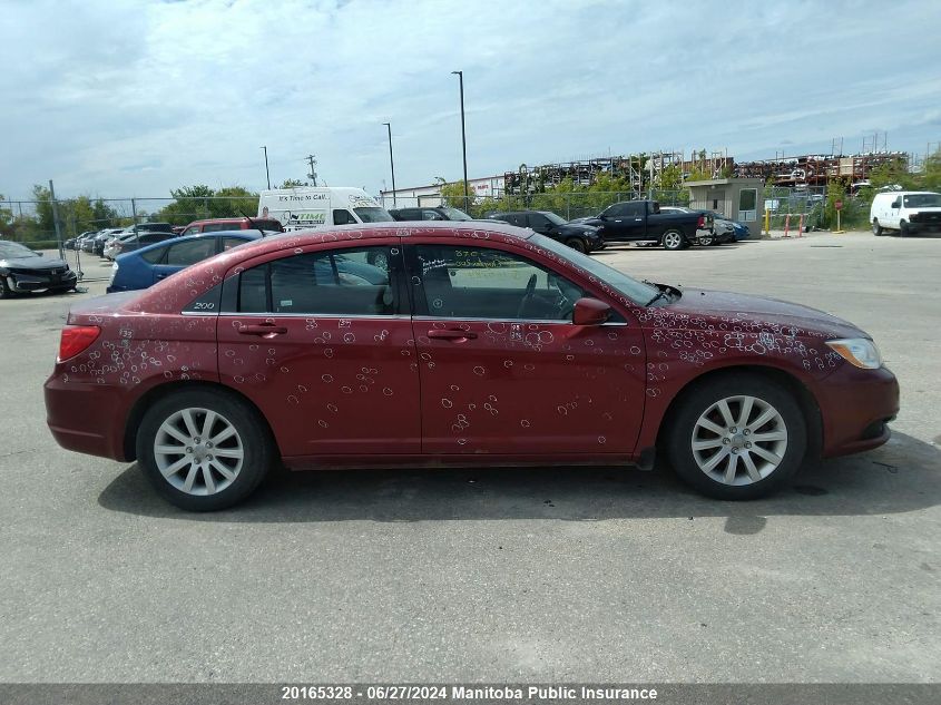 2014 Chrysler 200 Touring VIN: 1C3CCBBB3EN100784 Lot: 20165328