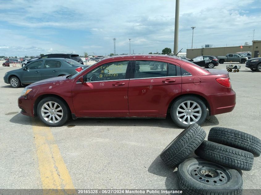 2014 Chrysler 200 Touring VIN: 1C3CCBBB3EN100784 Lot: 20165328