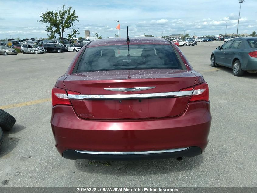 2014 Chrysler 200 Touring VIN: 1C3CCBBB3EN100784 Lot: 20165328