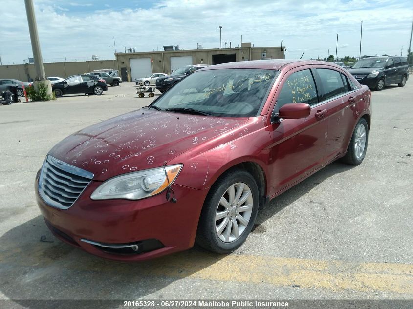 2014 Chrysler 200 Touring VIN: 1C3CCBBB3EN100784 Lot: 20165328