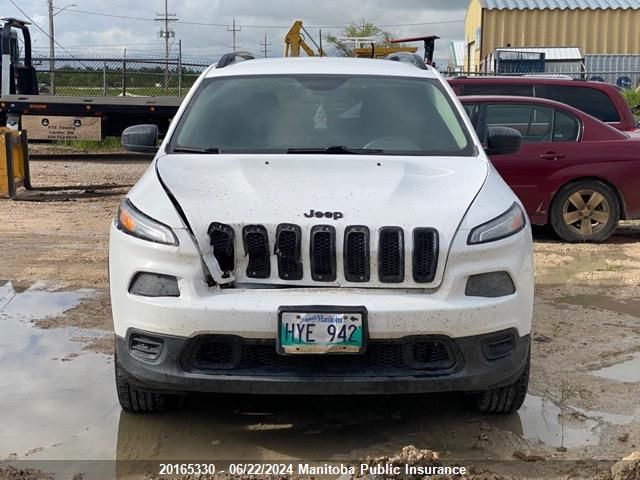 2018 Jeep Cherokee Sport VIN: 1C4PJMAB6JD543687 Lot: 20165330