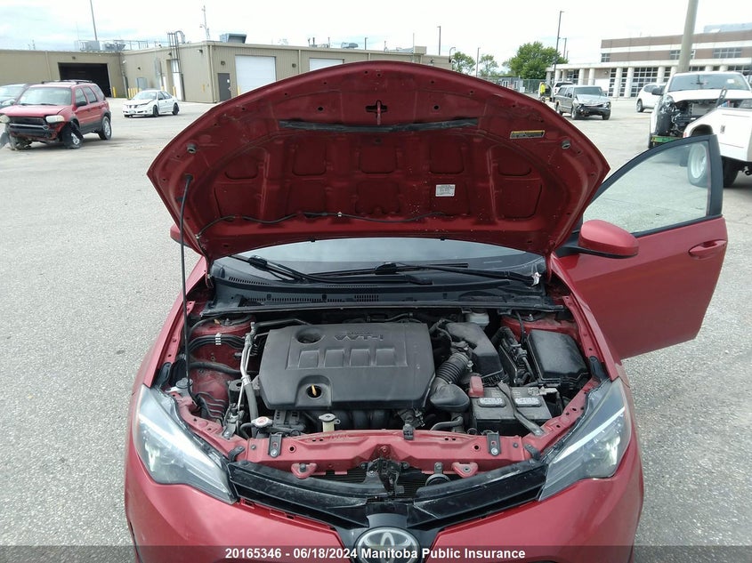 2017 Toyota Corolla Le VIN: 2T1BURHE0HC896304 Lot: 20165346