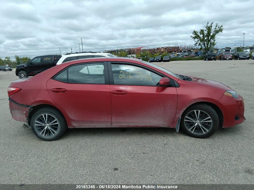 2017 Toyota Corolla Le VIN: 2T1BURHE0HC896304 Lot: 20165346