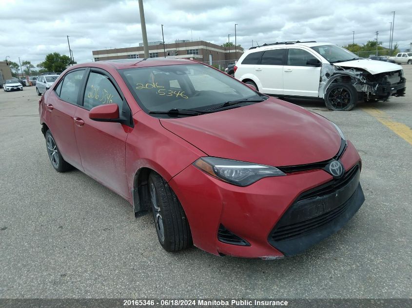 2017 Toyota Corolla Le VIN: 2T1BURHE0HC896304 Lot: 20165346