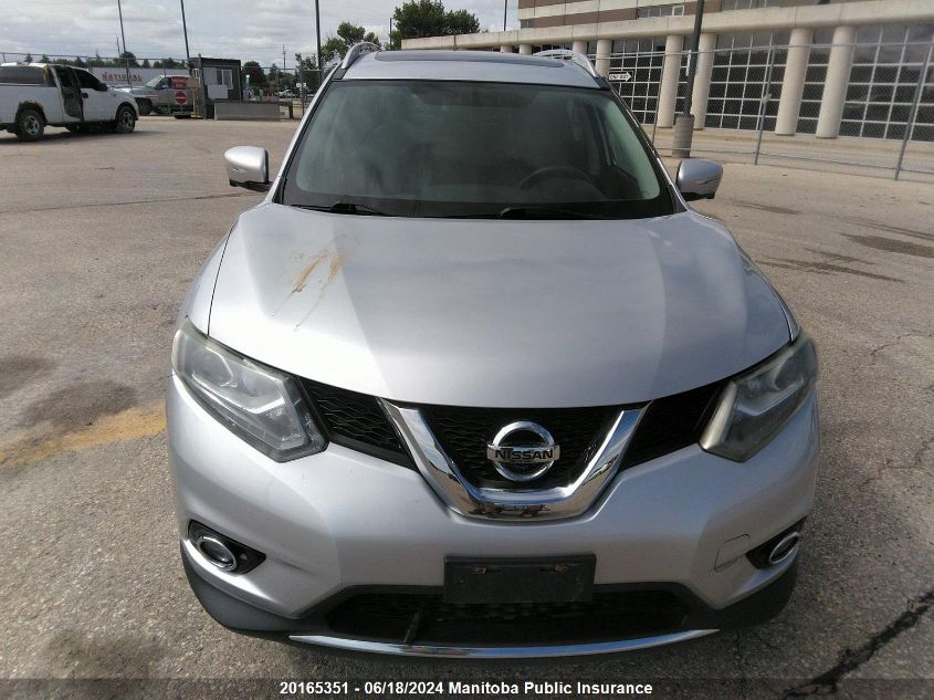 2014 Nissan Rogue Sl VIN: 5N1AT2MV9EC845119 Lot: 20165351