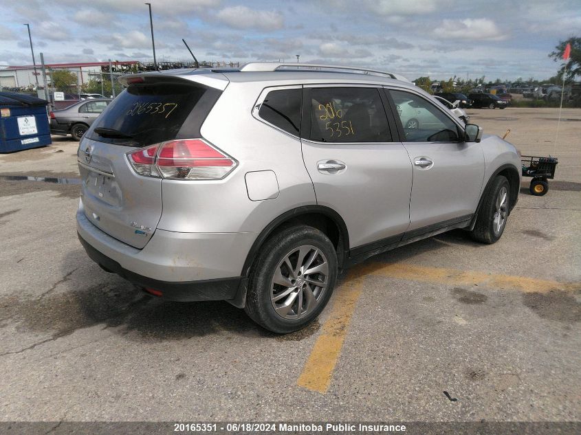 2014 Nissan Rogue Sl VIN: 5N1AT2MV9EC845119 Lot: 20165351