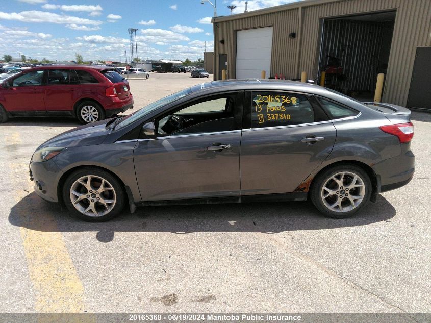 2013 Ford Focus Titanium VIN: 1FADP3J21DL327810 Lot: 20165368