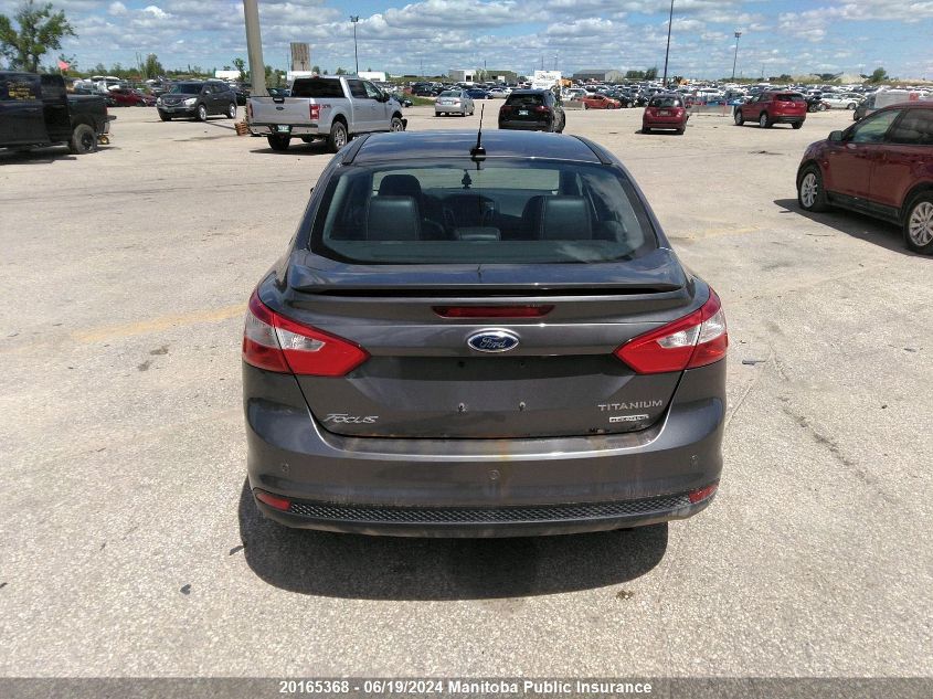 2013 Ford Focus Titanium VIN: 1FADP3J21DL327810 Lot: 20165368