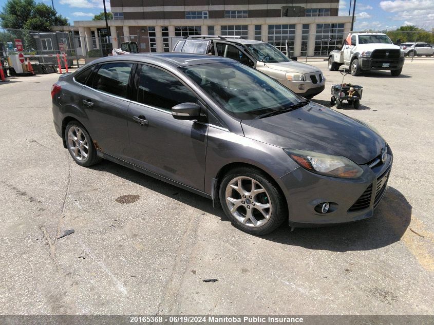 2013 Ford Focus Titanium VIN: 1FADP3J21DL327810 Lot: 20165368