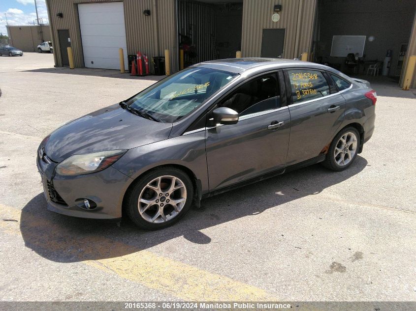 2013 Ford Focus Titanium VIN: 1FADP3J21DL327810 Lot: 20165368