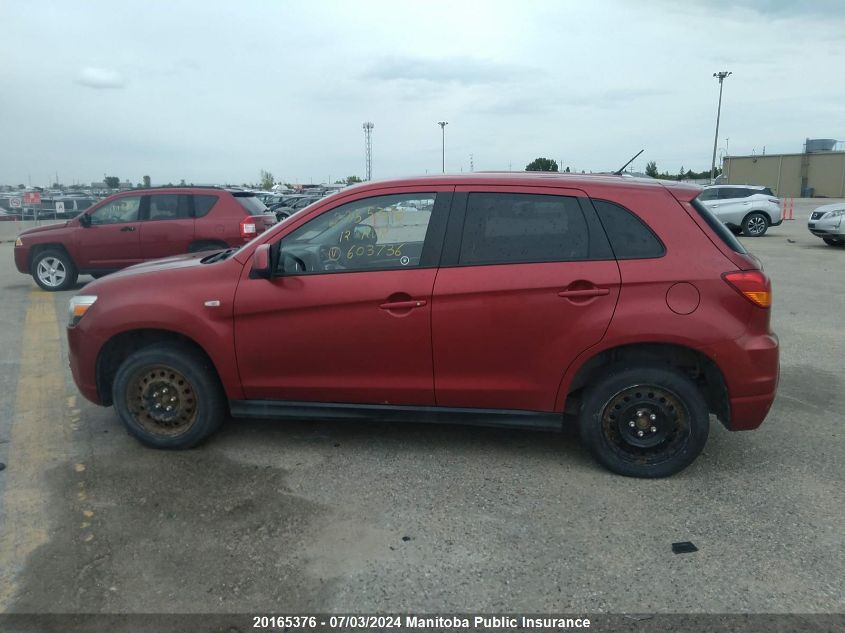 2012 Mitsubishi Rvr Se VIN: JA4AJ3AU7CZ603736 Lot: 20165376