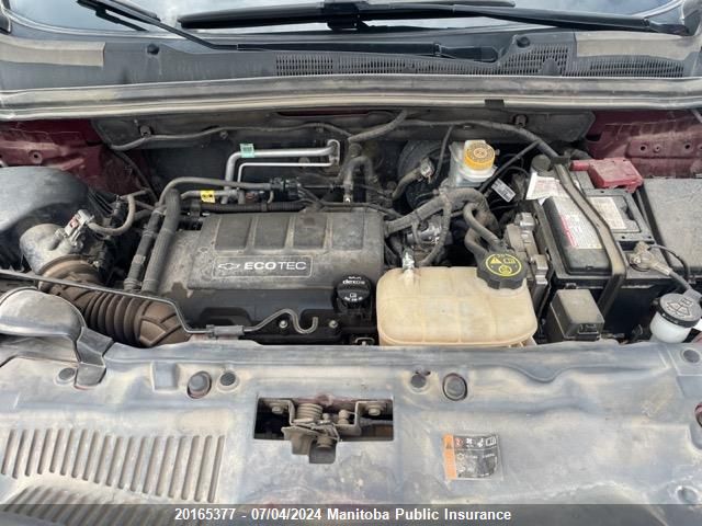 2016 Chevrolet Trax Lt VIN: 3GNCJLSBXGL203413 Lot: 20165377